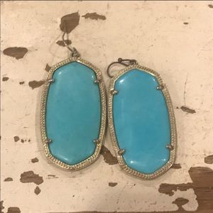 Kendra Scott | turquoise Danielle earrings w gold